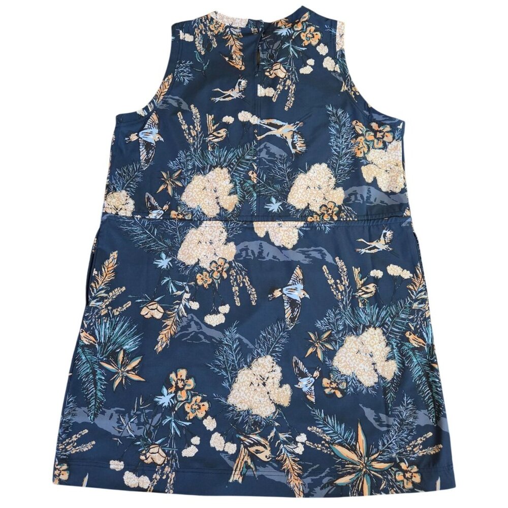 Columbia Women's XXL Sleeveless Floral Bird Print Bogata Bay Dress Omni-Shield - Picture 2 of 16